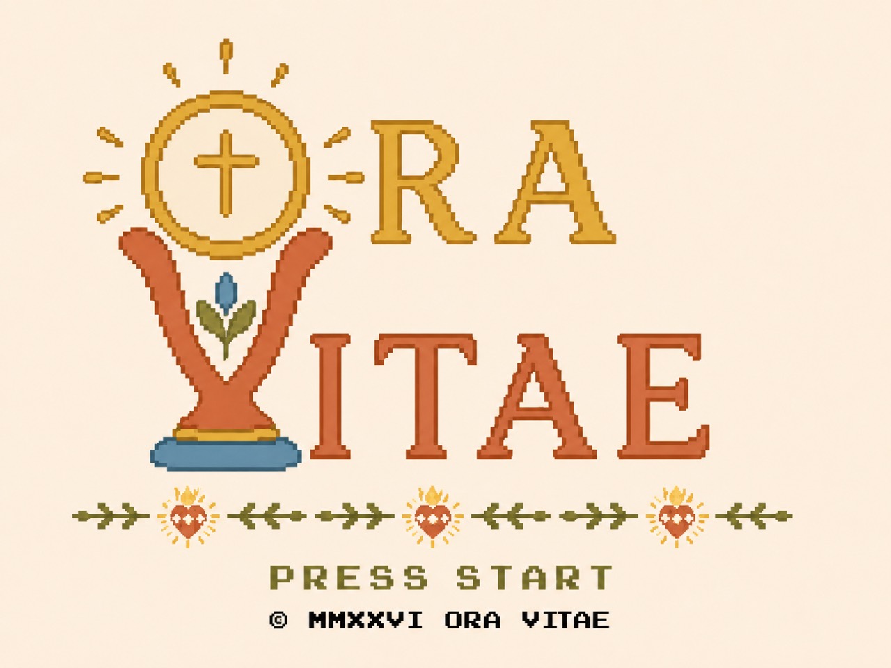 Ora Vitæ title screen